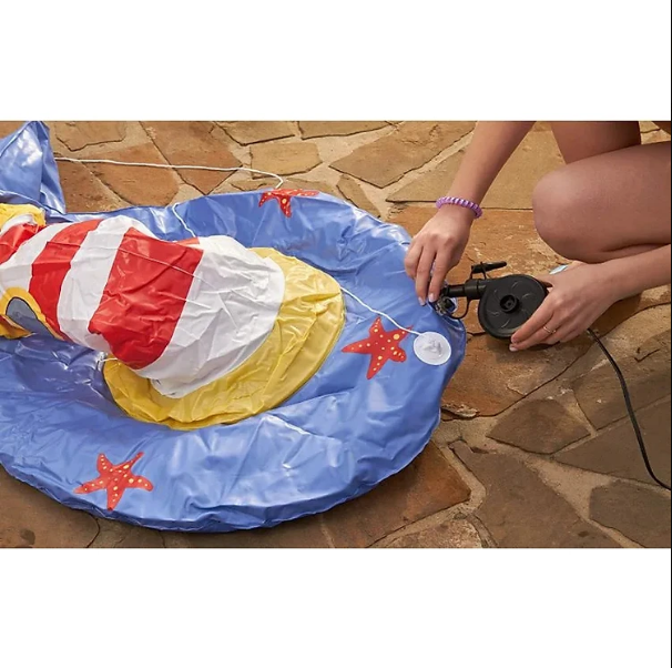 Cao cấp - Bộ Phao Bóng Chuyền Hồ Bơi Volleyball Water Game
