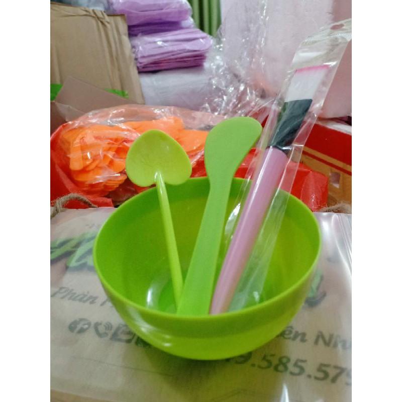 Combo 30 bộ chén pha mặt nạ