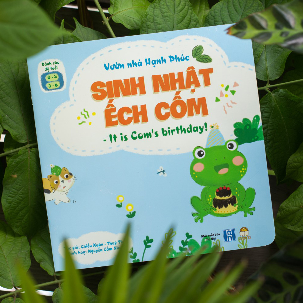 Sách Tương Tác - Bộ Vườn nhà Hạnh phúc - Sách Truyện Song Ngữ Tiếng Việt - Anh