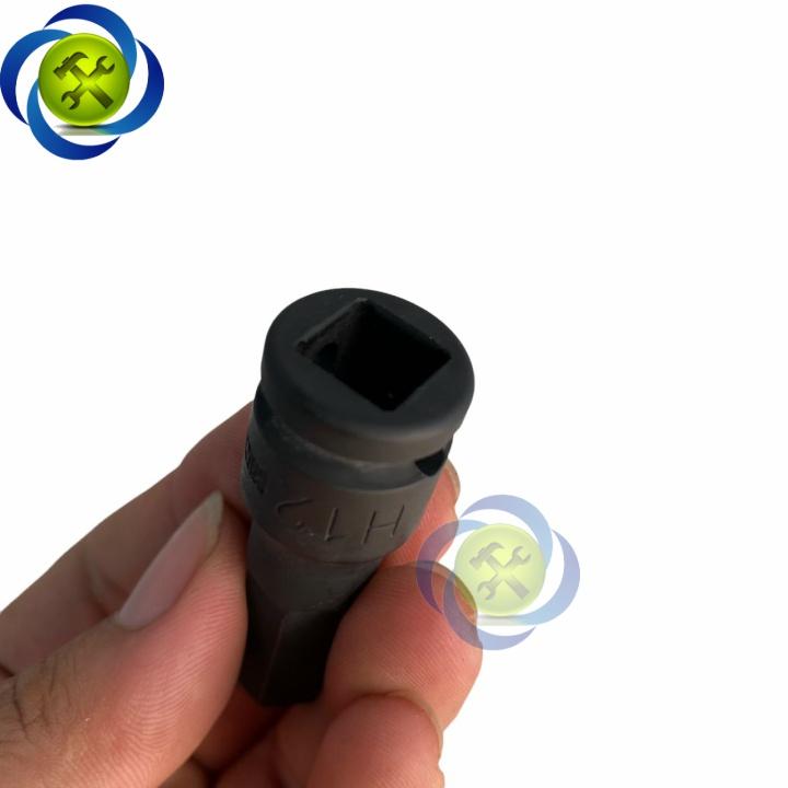 Tuýp lục giác 12mm Kingtony 305512M loại 3/8 loại đen thép CR-MO