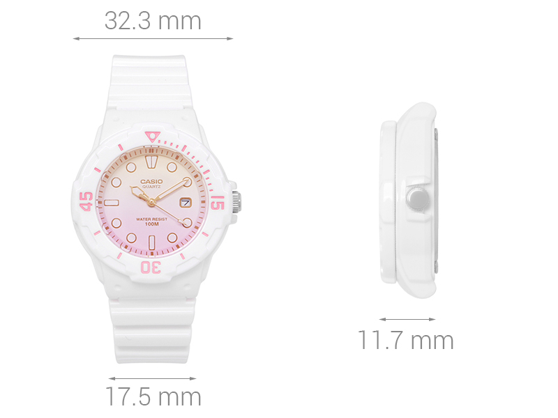 Đồng hồ nữ dây nhựa Casio LRW-200H-4E2VDR