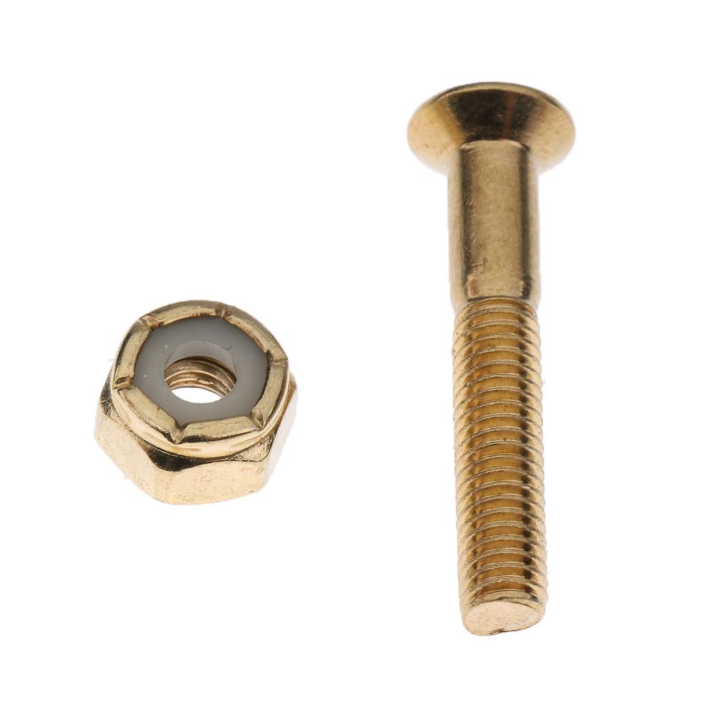 2x8 sets 29mm Skateboard Hardware Mounting Bolts Screws Skateboard Accessories