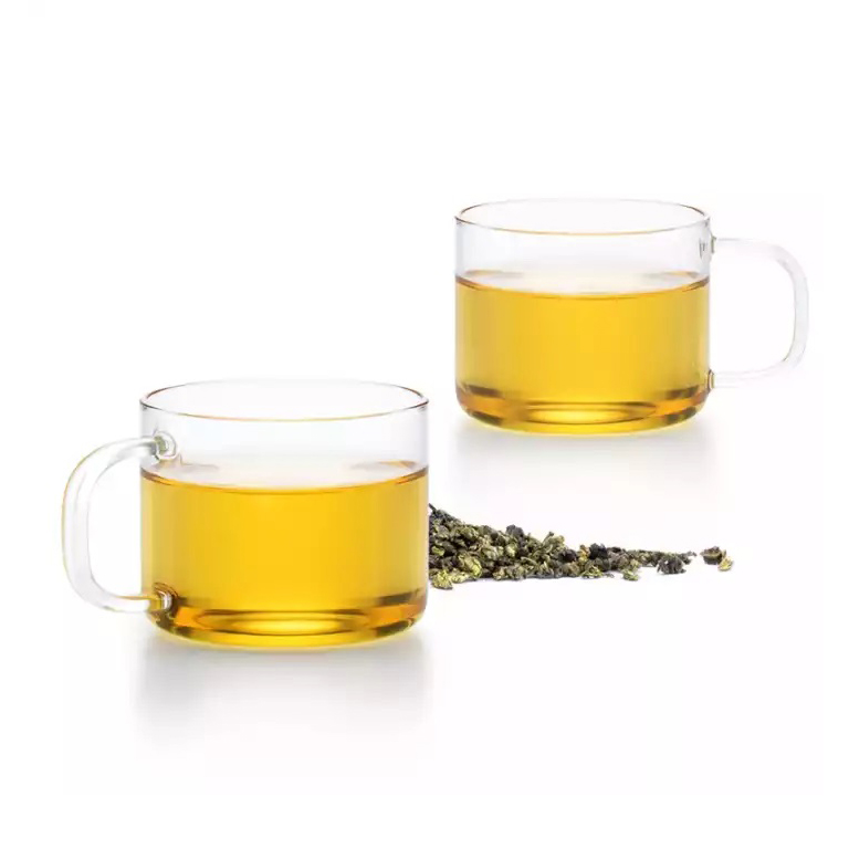 Bộ 2 tách trà thủy tinh CP02 150mL