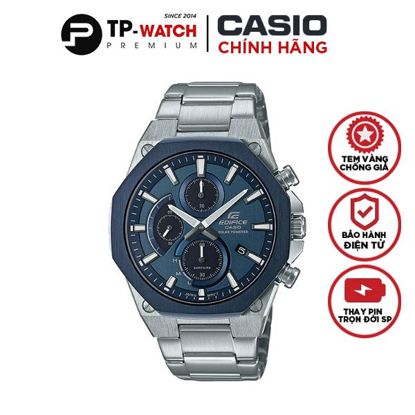 Đồng hồ nam Casio Edifice EFS-S570DB-2AUDF Kính Saphire - Năng lượng mặt trời | EFS-S570DB-2A
