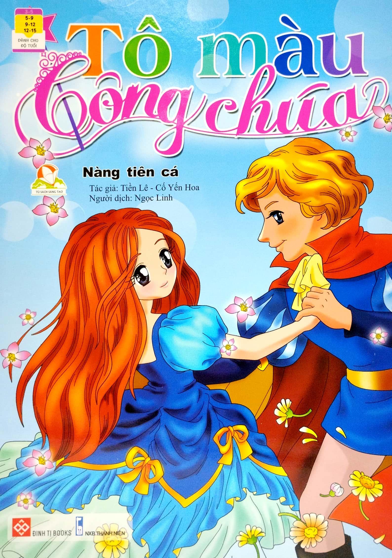 Tô Màu Công Chúa - Nàng Tiên Cá