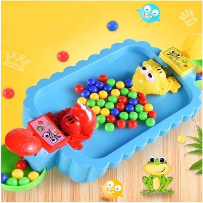 Đồ chơi Ếch Ăn Kẹo loại LỚN - Đồ chơi Ếch Gắp Bi FUN GAME Trò Chơi Siêu Vui Nhộn Cho Bé (2 người chơi)