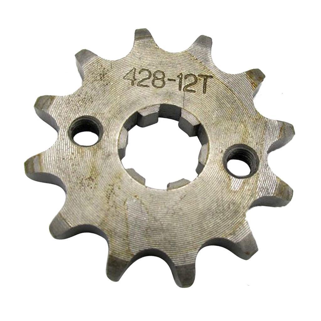 12T  17mm 428 Chain Front Sprocket Cog for  Quad Dirt Bike
