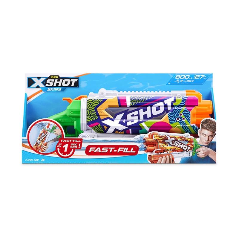 Đồ Chơi Phun Nước Thần Công Skins 800Ml_Ripple Xshot X11855A