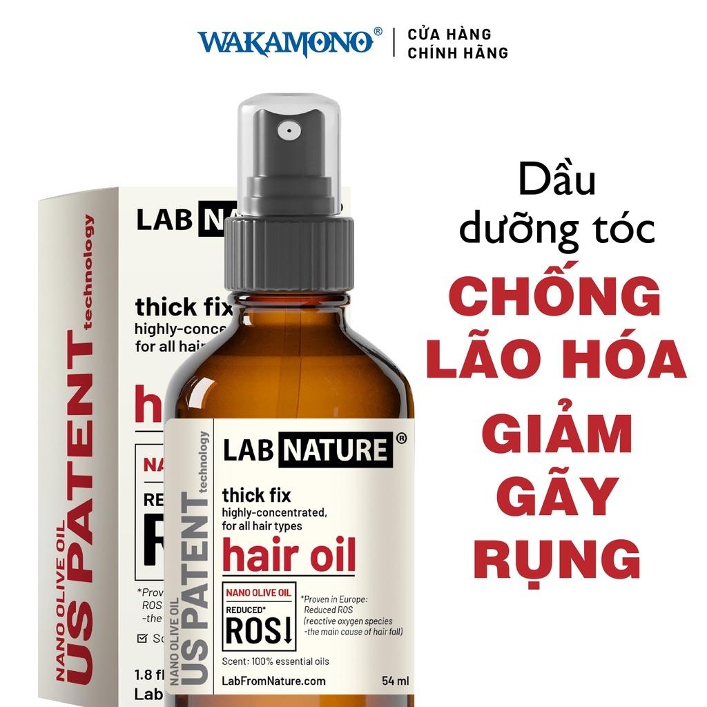 Dầu dưỡng bóng mượt, phục hồi hư tổn tóc Lab Nature - Thick Fix Hair Oil - 54ml
