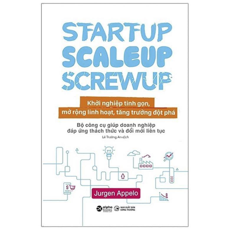 Sách Startup, Scaleup, Screwup - Khởi nghiệp tinh gọn - ALphabooks - BẢN QUYỀN