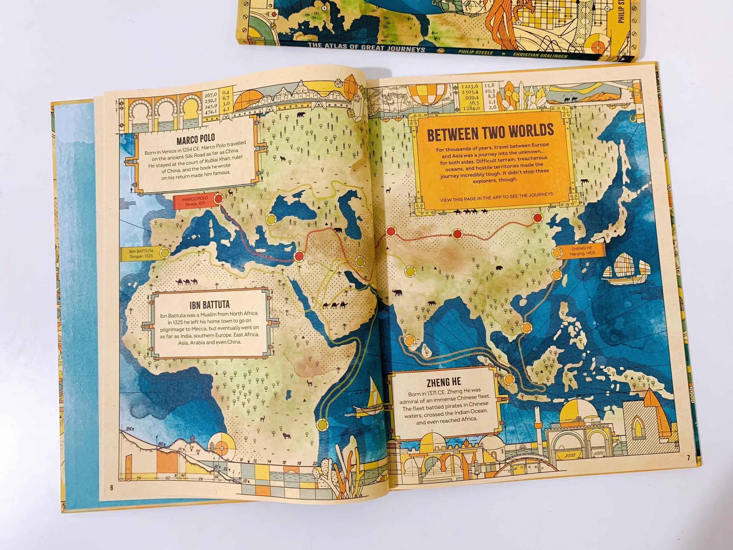 The Atlas of Great Journeys : The Story of Discovery in Amazing Maps