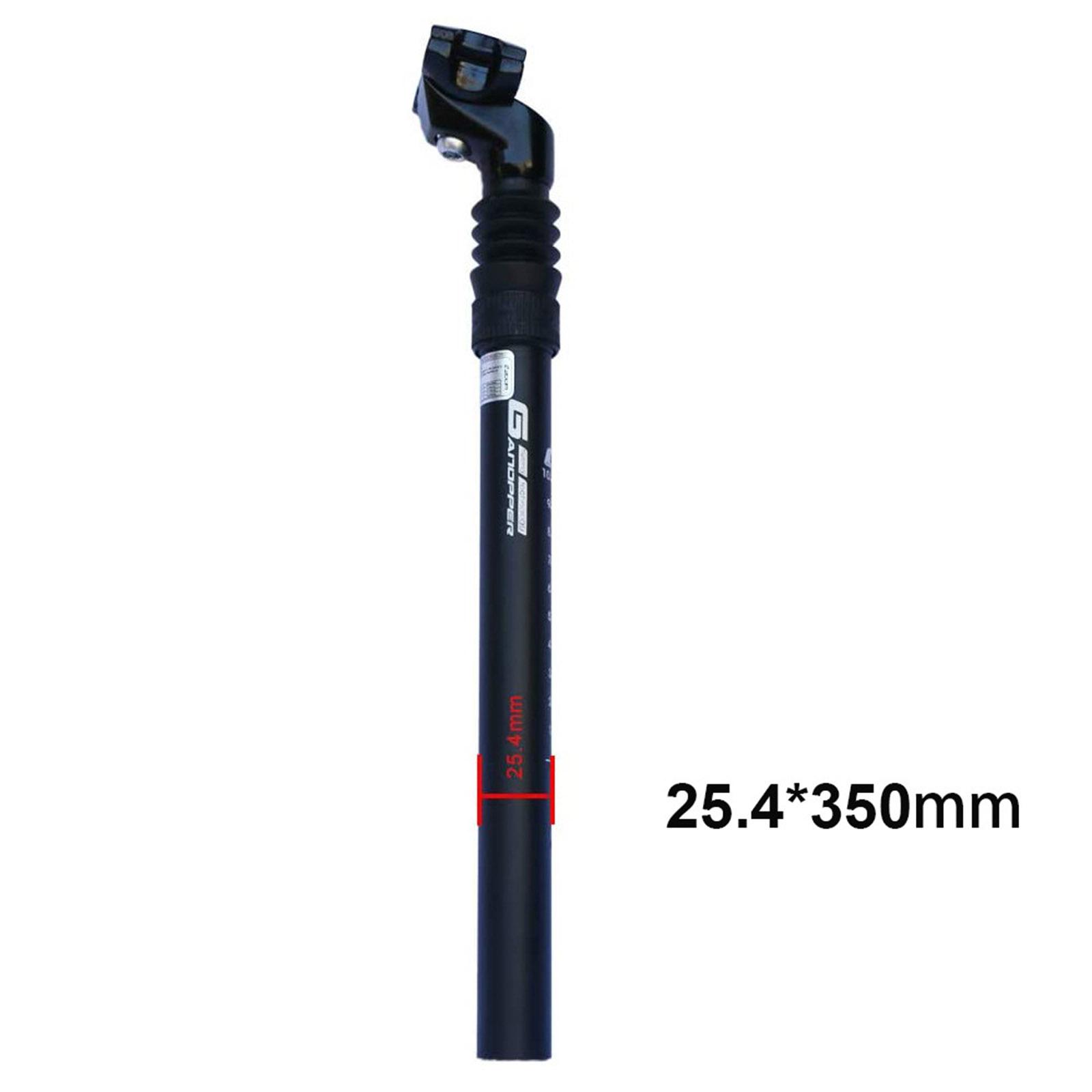 350mm Bike Seatpost Bicycle Seat Post Saddle Pole 25.4x350mm