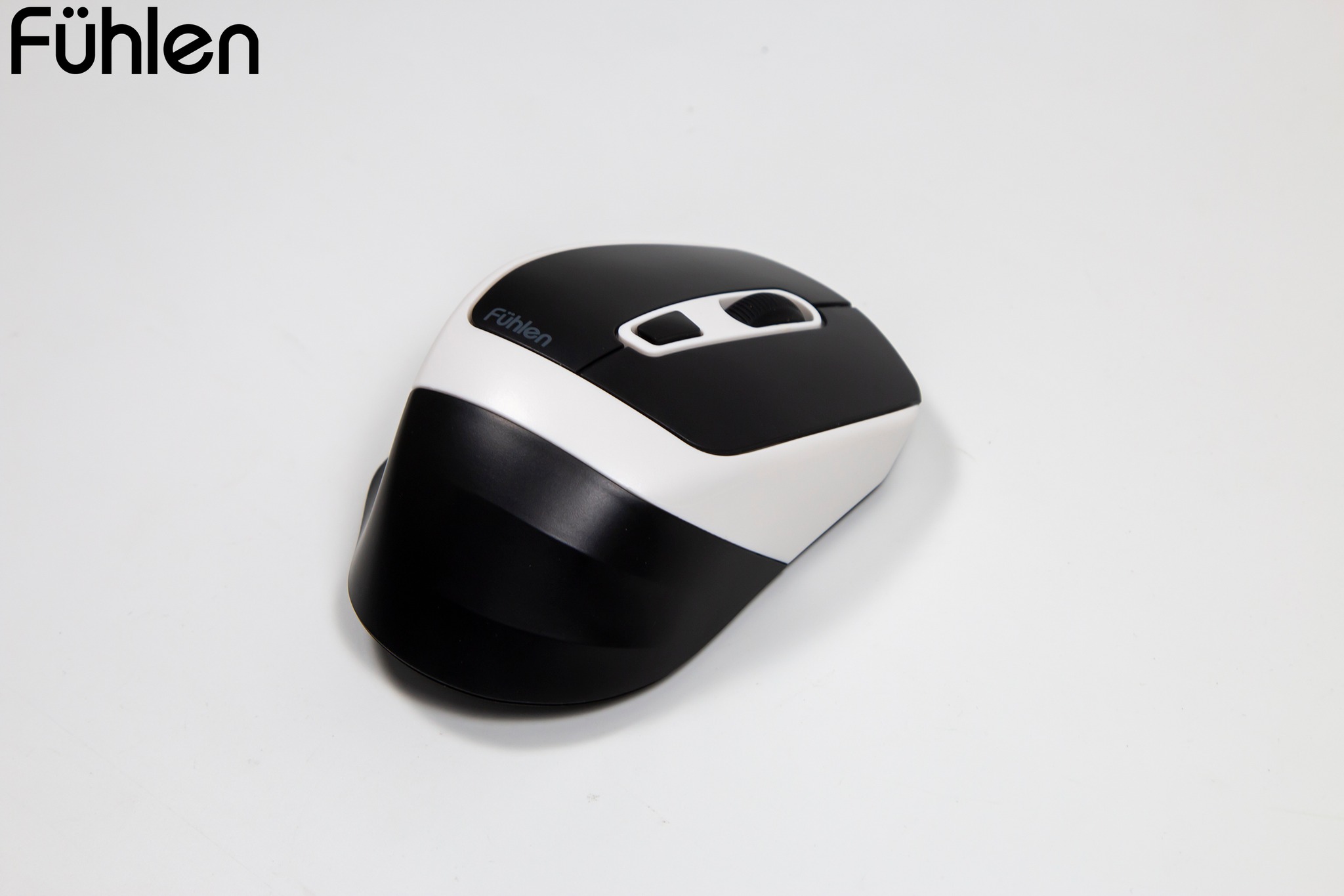 Chuột không dây Silent Fuhlen M53s Công thái học, Pin trâu, siêu nhạy, Tặng kèm pin, BH 2 năm- Hàng chính hãng