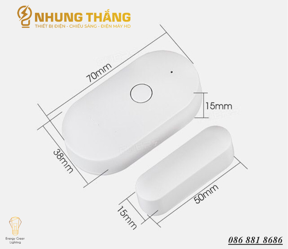 Chuông Báo Động Gắn Cửa Nhà - Cảm Biến Cảnh Báo Chống Trộm Qua Ứng Dụng Điện Thoại - Kiểm Soát An Toàn , Hiệu Quả