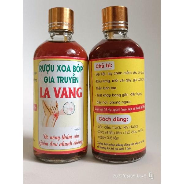 Dầu xoa bóp xương khớp gia truyền La Vang 100ml