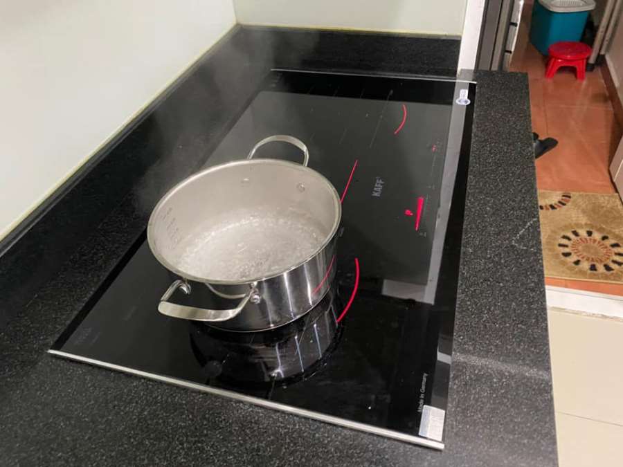 Bếp âm từ đôi nhập khẩu Germany KAFF KF-IH2002LEBAR - Hàng Chính Hãng