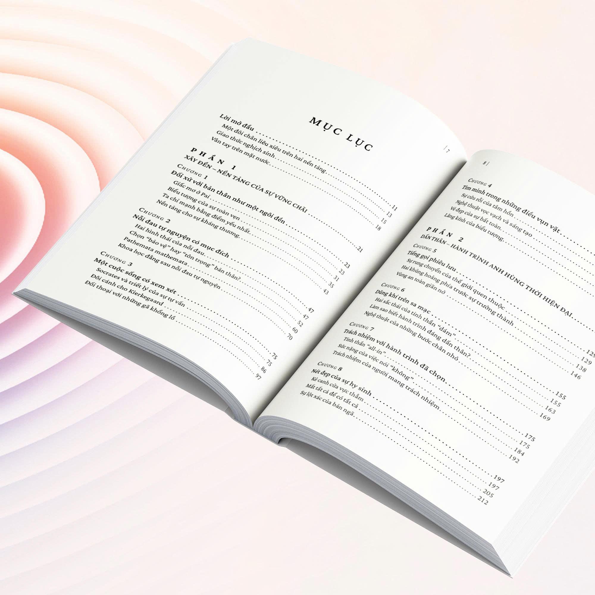 Sách - Vân Tay Trên Mặt Nước - Con Đường Của Sự Kháng Thương Và Dấn Thân