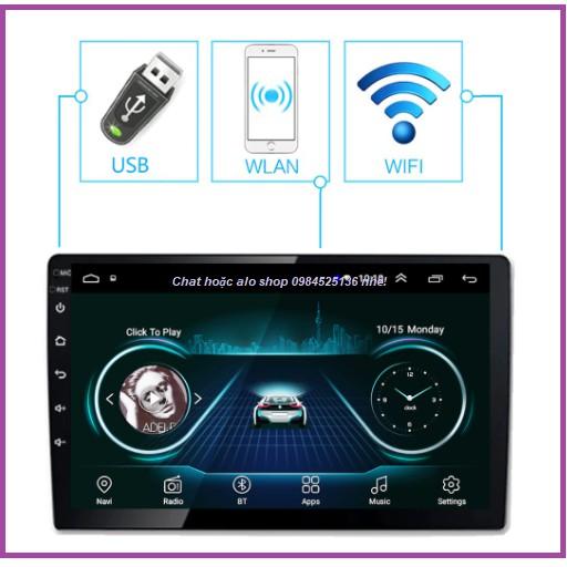 COMBO Màn hình + Mặt Dưỡng Lắp xe Hyundai Accent 2010-2016 màn dvd androi 9inch Có giắc Zin theo xe