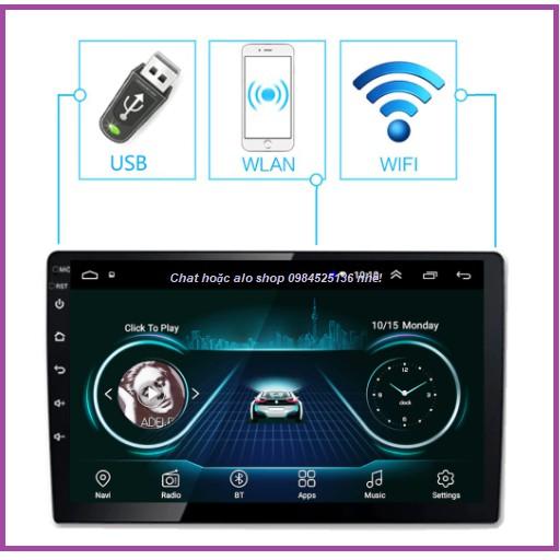 MẶT DƯỠNG + MÀN HÌNH ANDROID Cho xe FORD ECOSPORT 2018 - 2019 CÓ GIẮC zin,hỗ trợ lắp đặt.