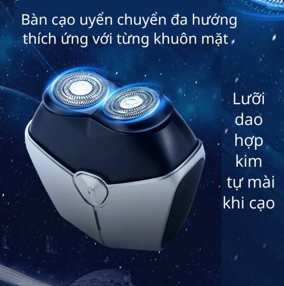 Máy cạo râu thông minh GENPAI FK-875 full box chính hãng công nghệ thế hệ mới