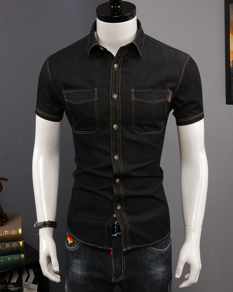 Hình ảnh Áo sơ mi ,áo sơ mi nam cao cấp  trẻ trung ,cá tính với chất thô mềm mịn  hàng thiết kế cao cấp N48