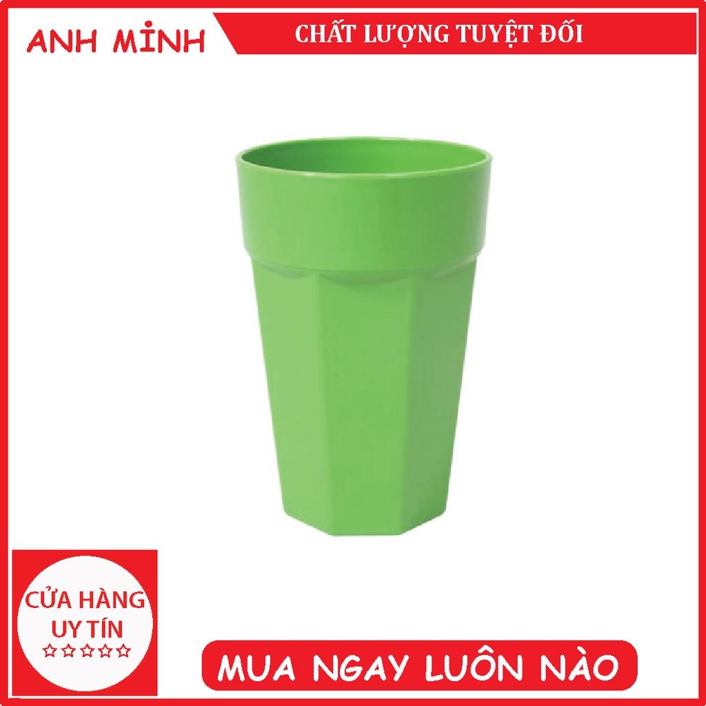 Ly Cốc Uống Nước - Ly nhựa uống nước 8 Cạnh 2874 - 1 Cốc Nhựa