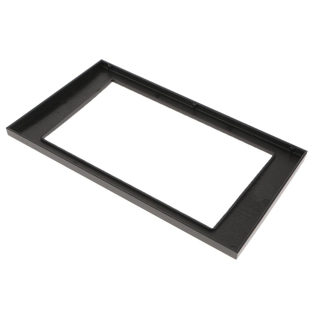 Car Dashboard Stereo Radio Fascia Panel Trim 2 Din Frame For  A4 B6 B7
