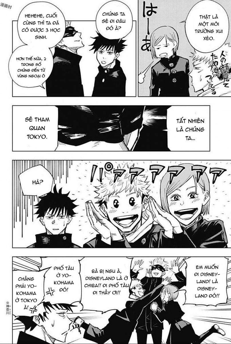 jujutsu kaisen - chú thuật hồi chiến chapter 4 9