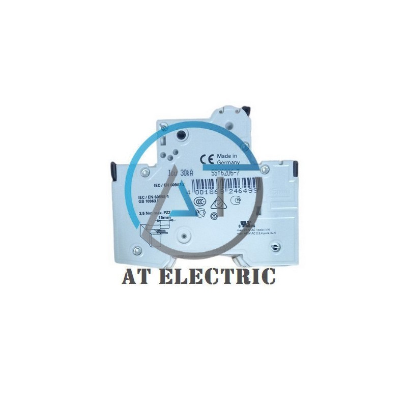 Cầu Dao Aptomat / MCB Siemens 5SY6206-7 | Hàng Chính Hãng