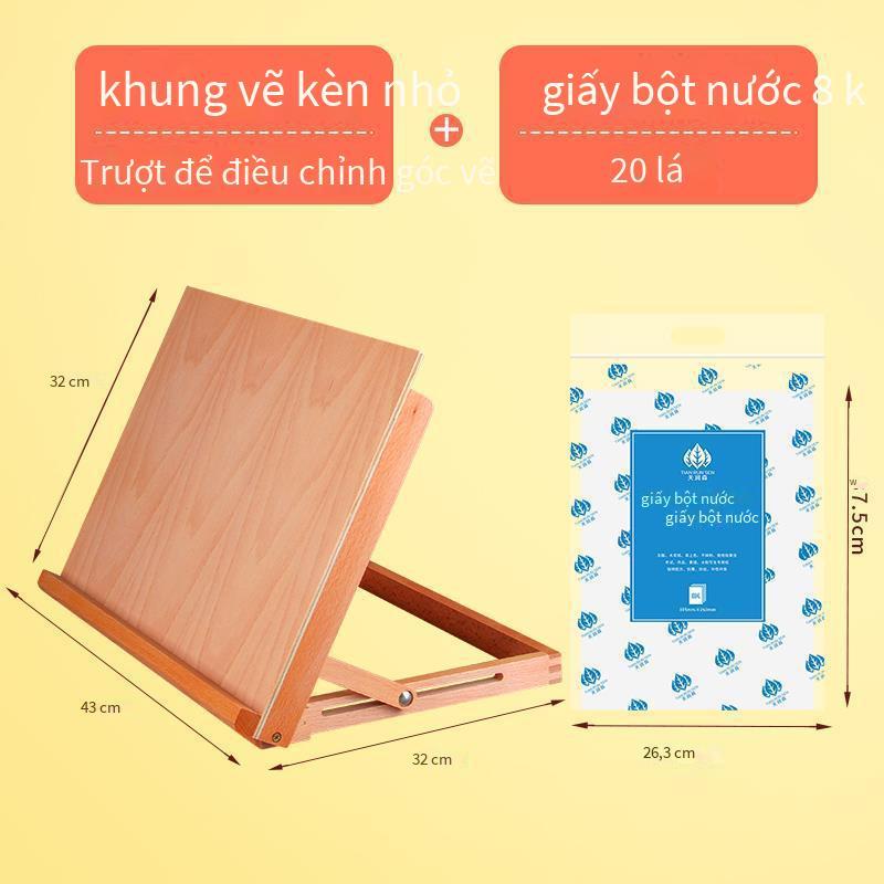 Các sinh viên nghệ thuật giá vẽ để bàn thuận lợi nhất với phác thảo bột nước màu nước gấp bảng vẽ A3 khung viết và đọc bảo vệ cổ bảng nghiêng