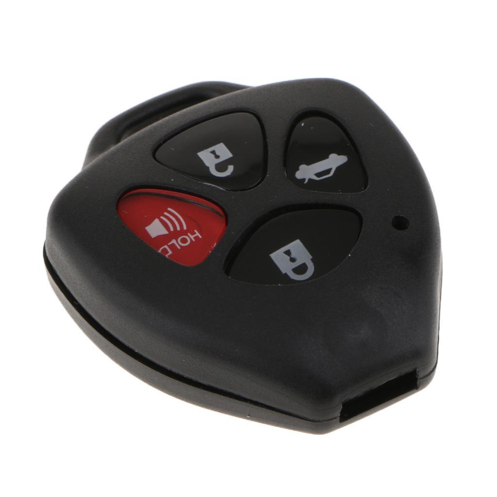3xCar 4 Buttons Remote Key Cover Case Shell For