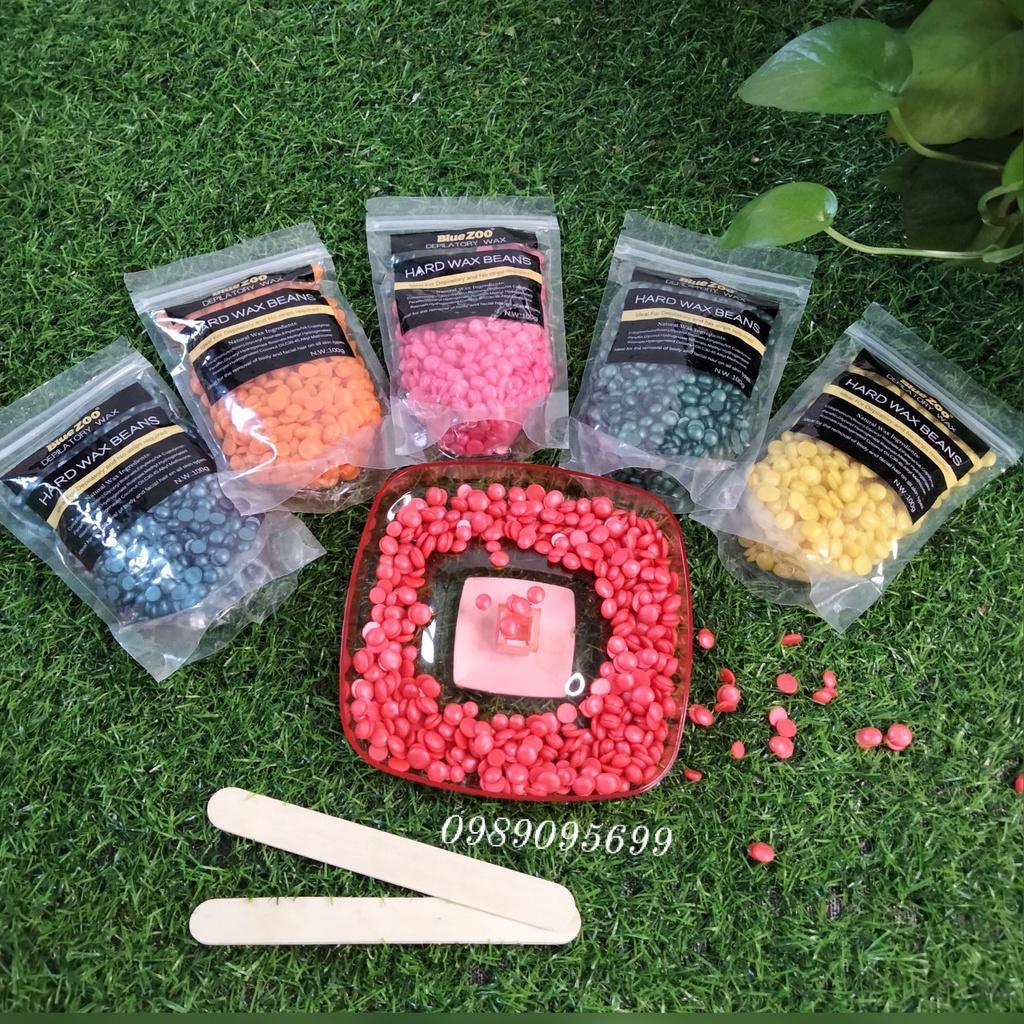 {Tặng 100g sáp NGOC TRAI và que} Nồi nấu sáp WAX Tẩy Lông-Pro Wax 100