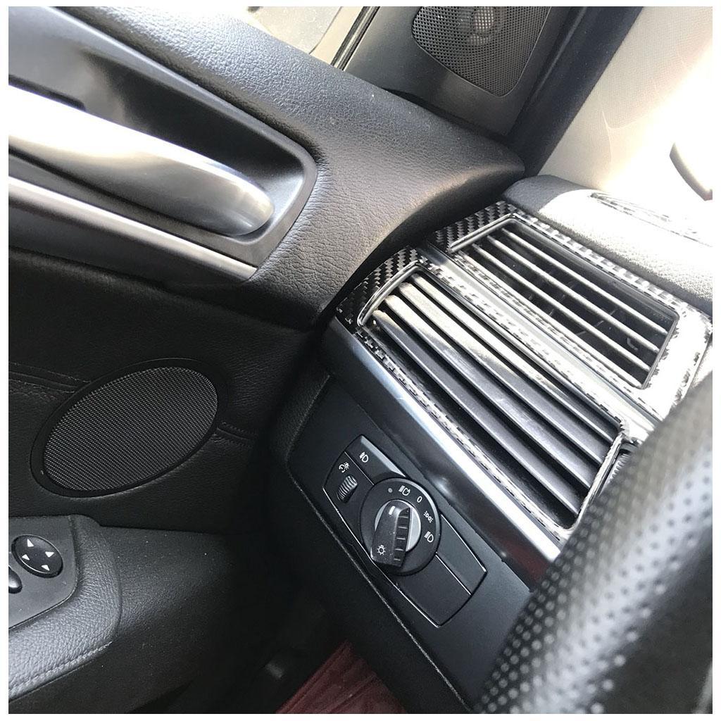 Carbon Fiber Vent Outlet Gear Box Sticker for 08-13