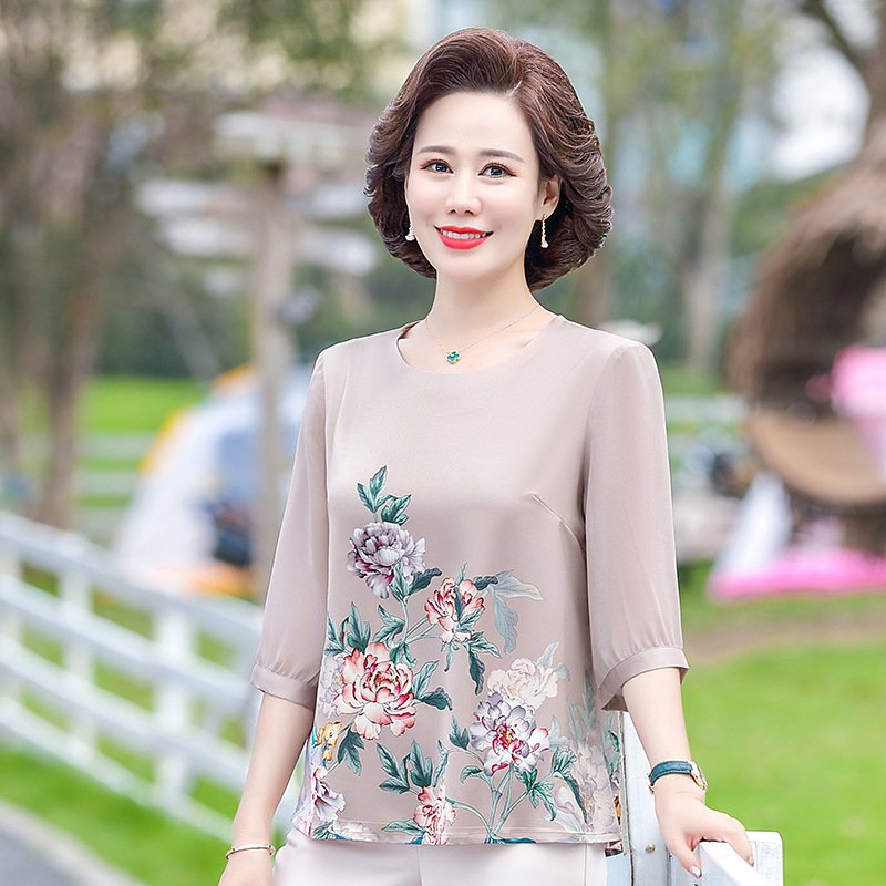ÁO KIỂU HỌA TIẾT CÁCH ĐIỆU A561