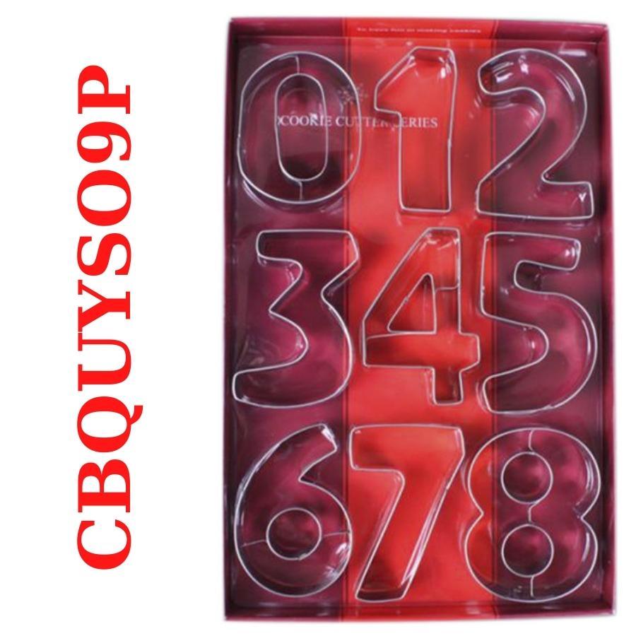Khuôn Bánh Quy Cookies Bộ 6 Khuôn Nhấn Mousse Cookie Cutter Nhựa Nhiều Mẫu Cao Cấp - CBQUYSO9P