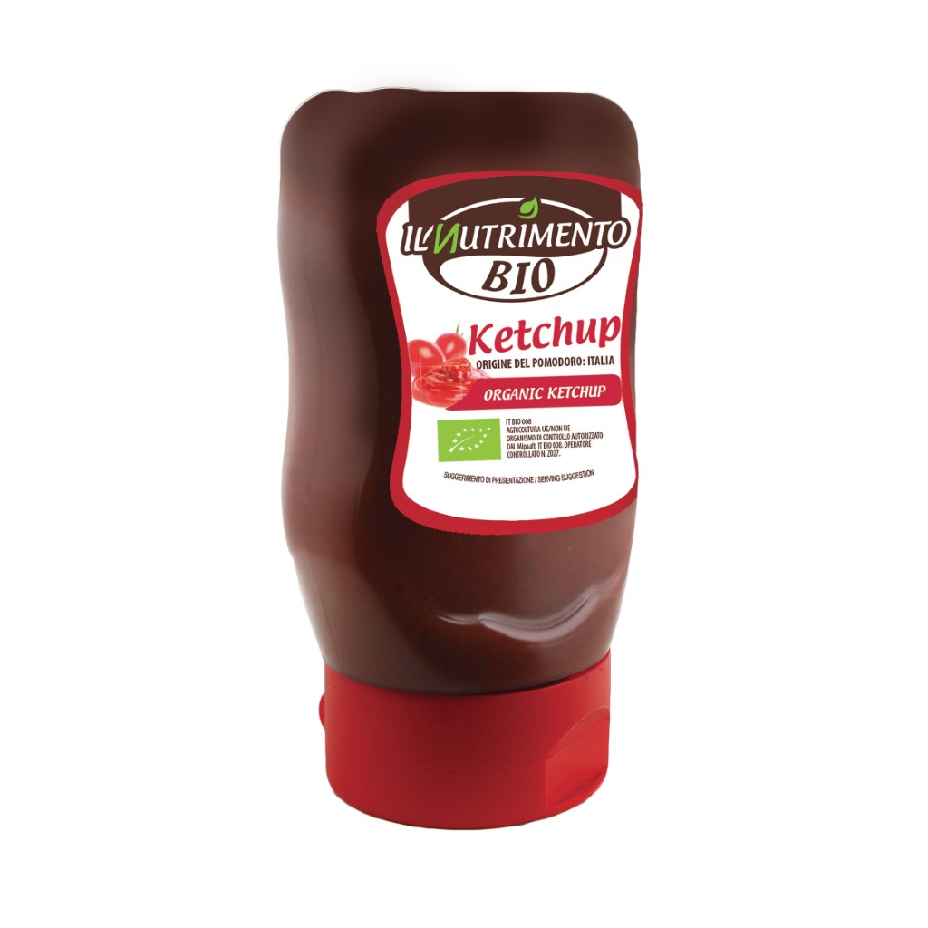 Sốt tương cà Ketchup hữu cơ IL Nutrimento Organic Ketchup 310g