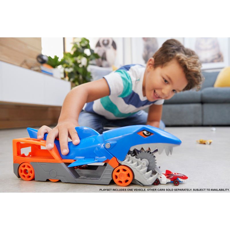 Đồ Chơi Mô Hình HOT WHEELS Chiến Xe Cá Mập Cuồng Nộ GVG36