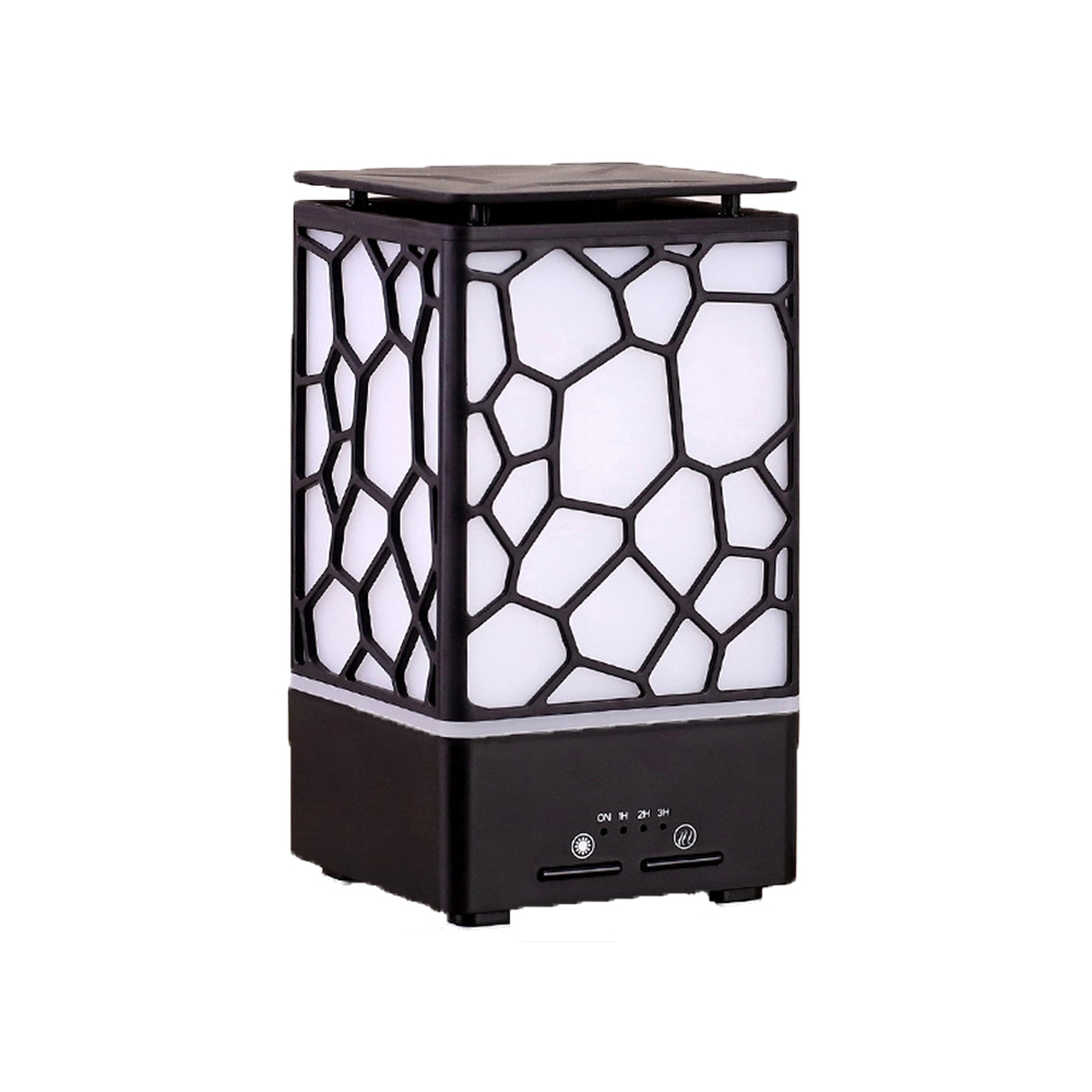 Máy khuếch tán tinh dầu siêu âm tạo ẩm Cát Tường có đèn LED 7 màu, chế độ hẹn giờ, tự đông ngắt khi hết nước, tặng kèm tinh dầu sả chanh Kobi