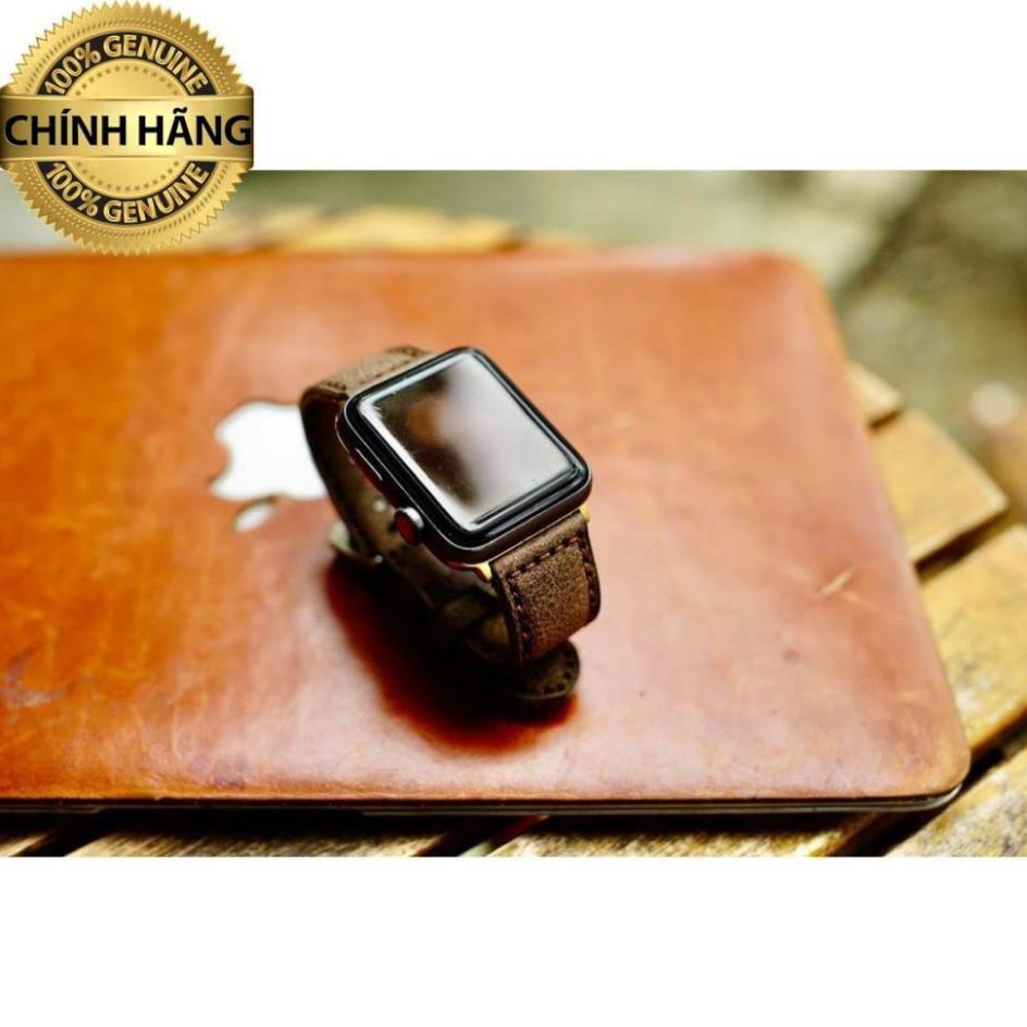 DÂY ĐỒNG HỒ DA SÁP NGỰA VÂN HẠT TỰ NHIÊN – RAM CLASSIC 1959 - HÀNG CHÍNH HÃNG RAM LEATHER .