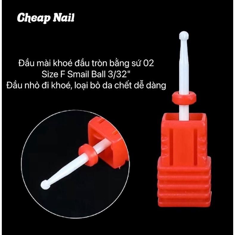 Đầu mài sứ nail mài khoé phá móng mịn móng -beeshi shop nail