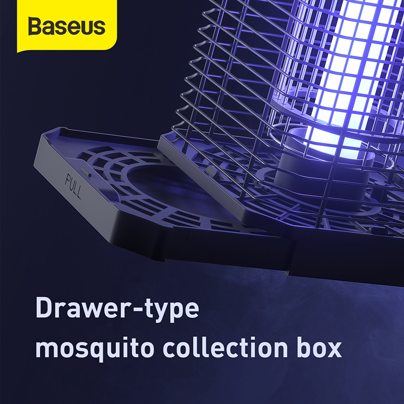 Đèn Bắt Muỗi Và Côn Trùng Ngoài Trời Baseus Pavilion Courtyard Mosquito Killer (365nm, IPX4, UV Light ) - Hàng Chính Hãng