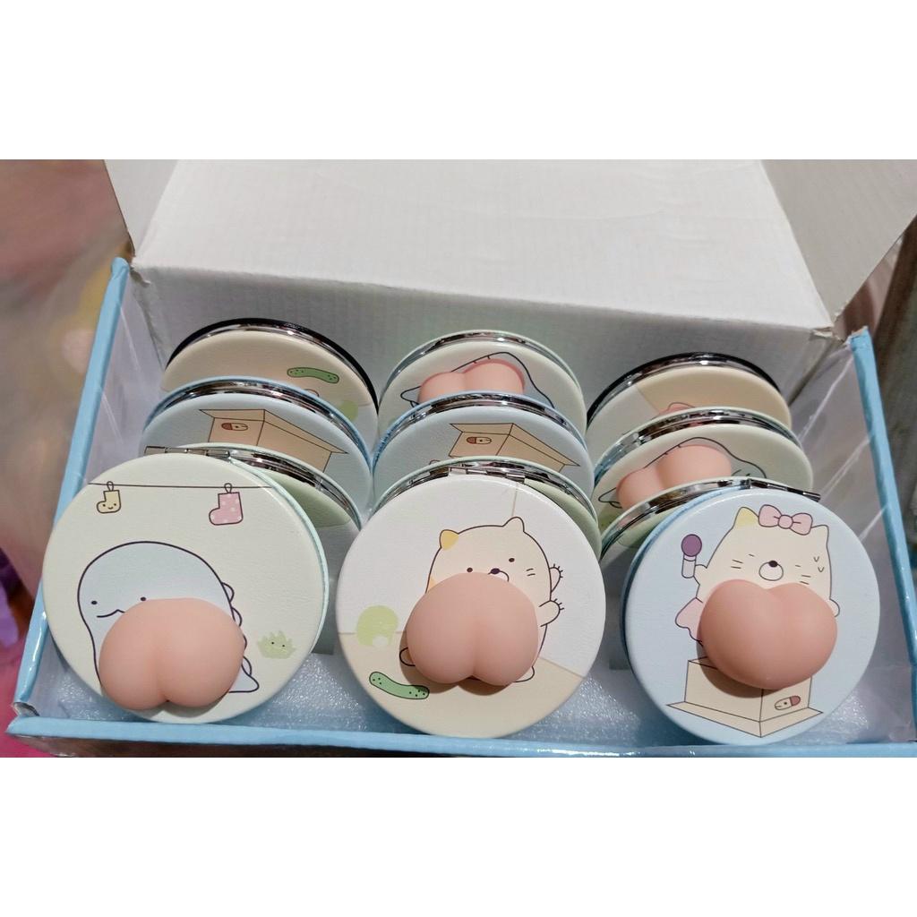 Gương mini 2 mặt Mochi hình mông siêu cute