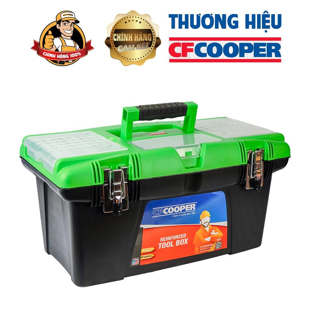 Thùng đồ nghề nhựa,Hộp đựng dụng cụ sửa chữa,Hộp đồ nghề 48 x 22 x 22cm 19in  CFCooper