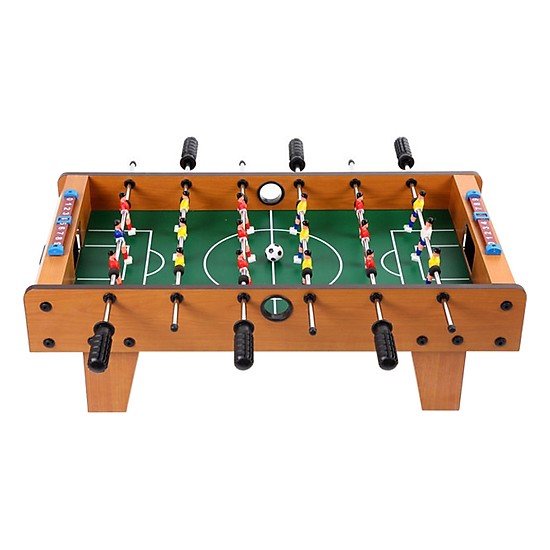 Bàn Bi Lắc To,Bàn Bi Lắc 6 Tay Cầm,Đồ Chơi Bàn Bóng Đá Bi Lắc Trẻ Em - Bàn Bóng Đá Table Top Foosball (Gỗ) Mi