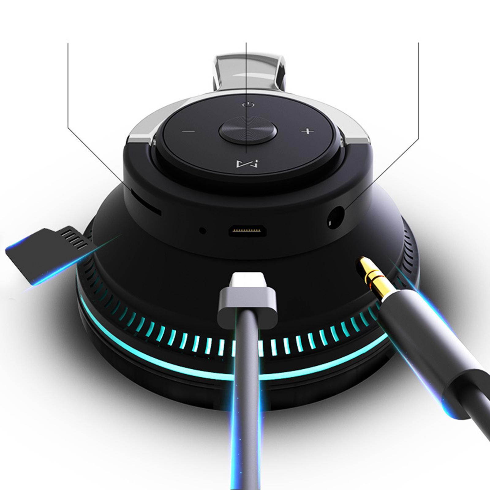 Wireless Headphone Bluetooth Headset Stereo Earphone w/Mic