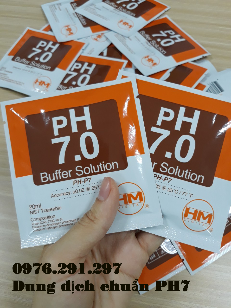 Dung dịch chuẩn PH7 - HMDigital Mỹ