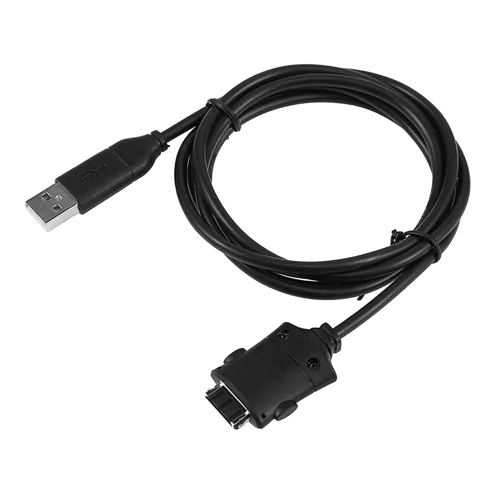 Suc USB Data Charging Cable Cord ,1.5M, Durable, Easy to Use, Spare Parts Black Replacement Transfer Cord for Digital Camera L83T L830 i6 L74