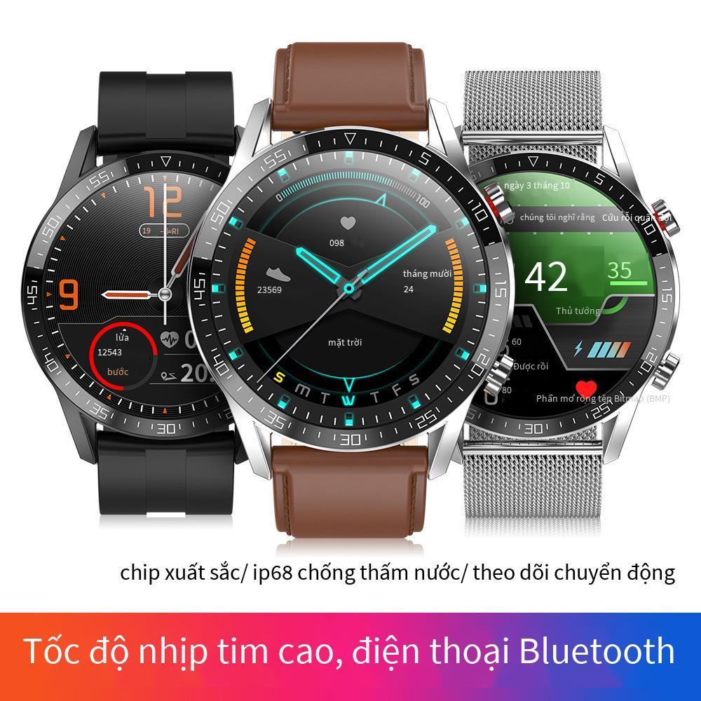 Đảm bảo chất lượng L13 Nhịp tim Điện tâm đồ Theo dõi huyết áp Oxy trong máu Thông báo cuộc gọi Bluetooth IP68 Vòng đeo tay thông minh Đồng hồ thể thao
