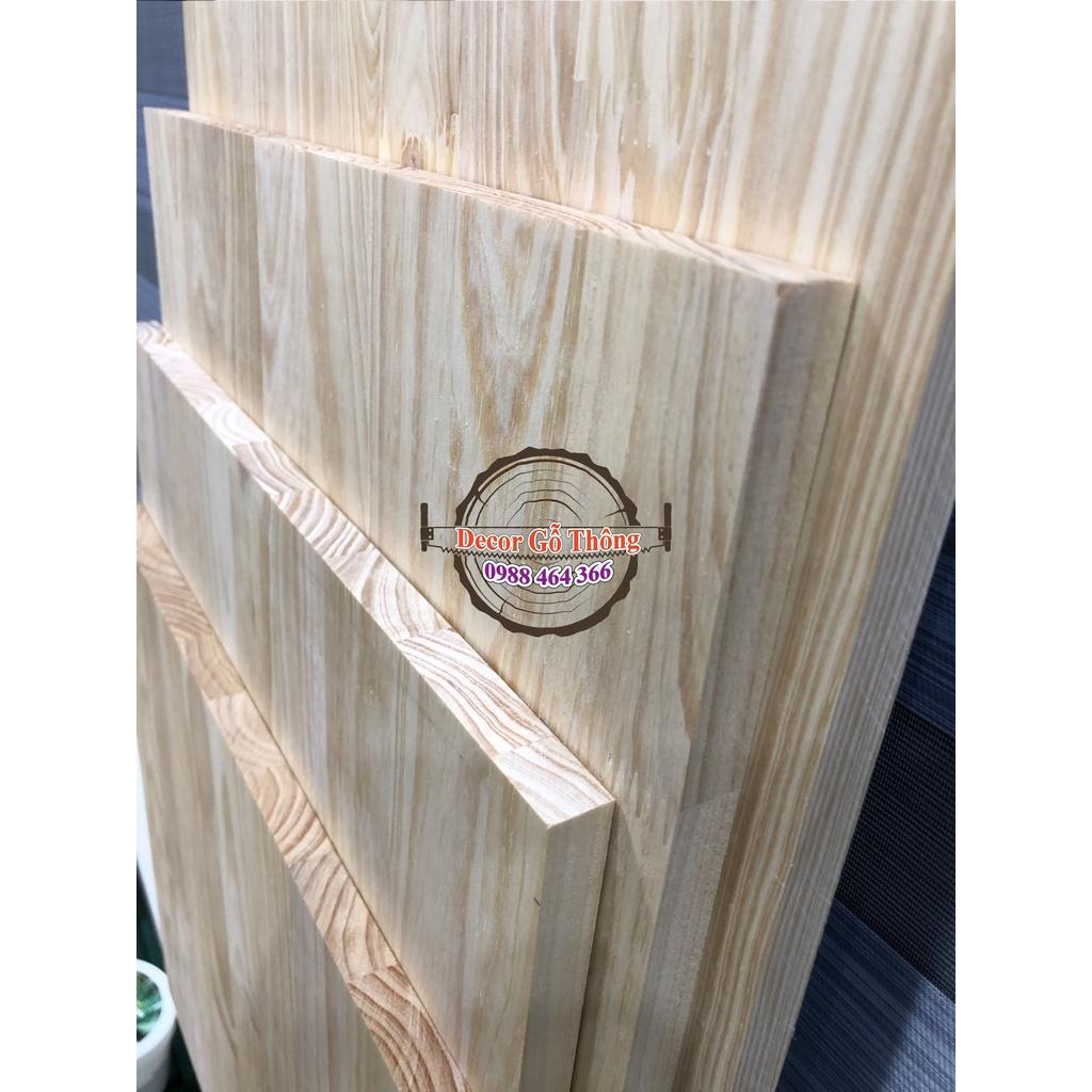 Gỗ thông tấm 20x100cm nhẵn mịn đẹp thẳng
