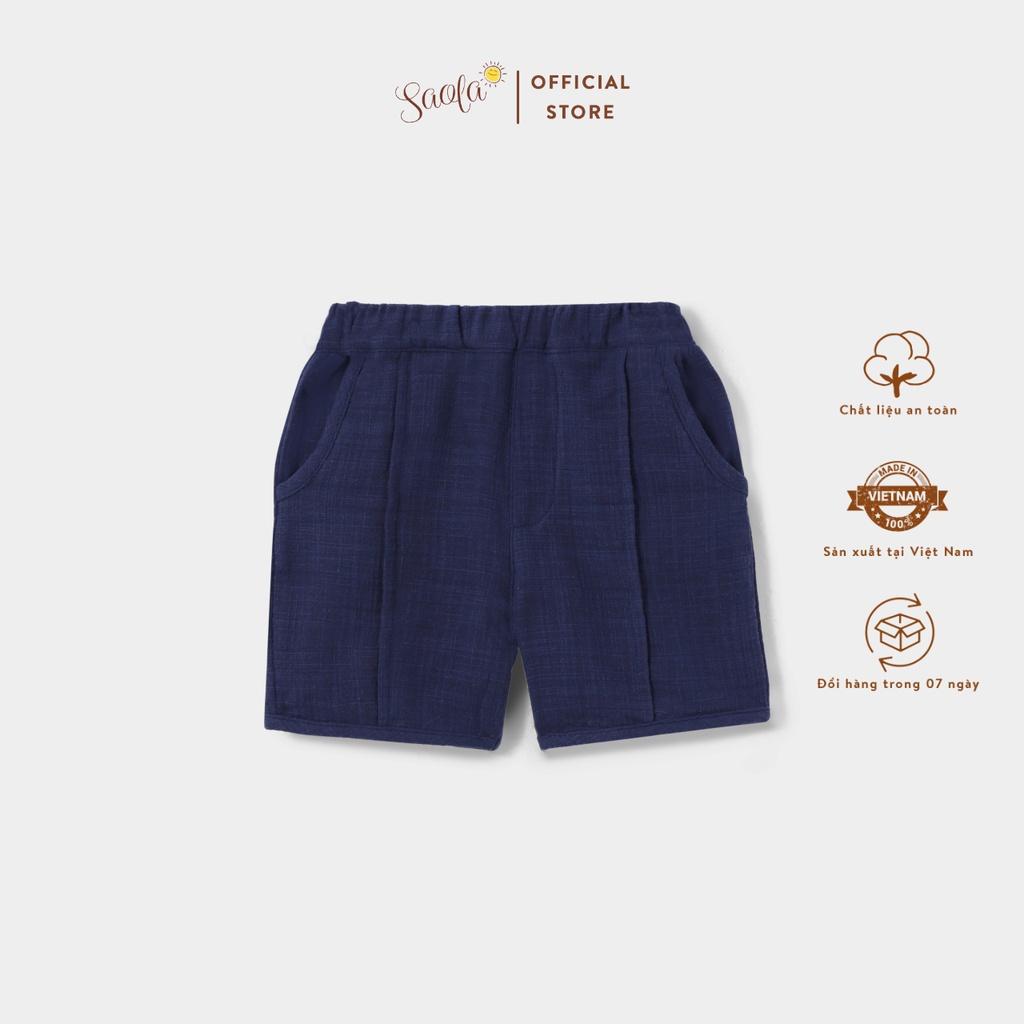 Quần short ngắn cho bé - ENDA PANTS - PAL010 - SAOLA CLOTHING